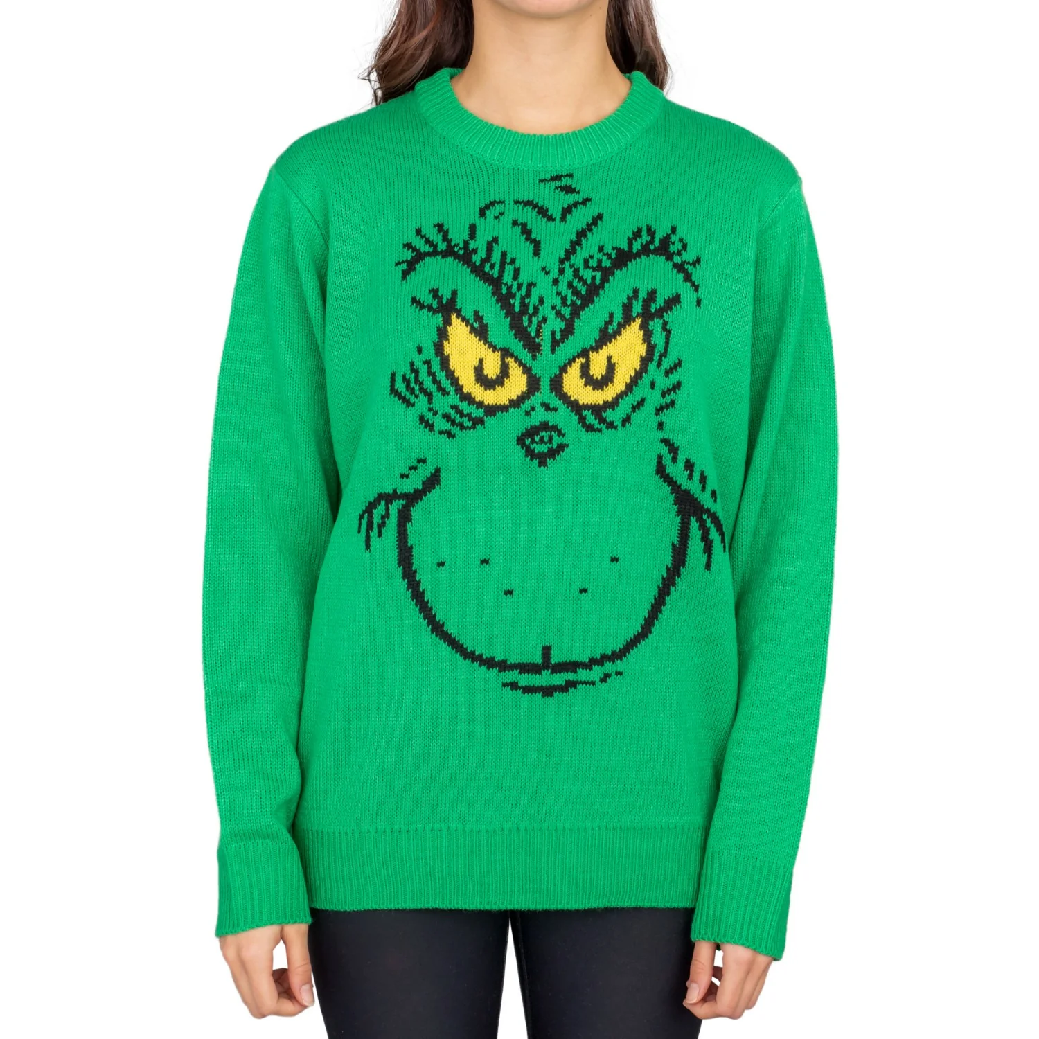 Big Face Grinch Sweater - Image 9