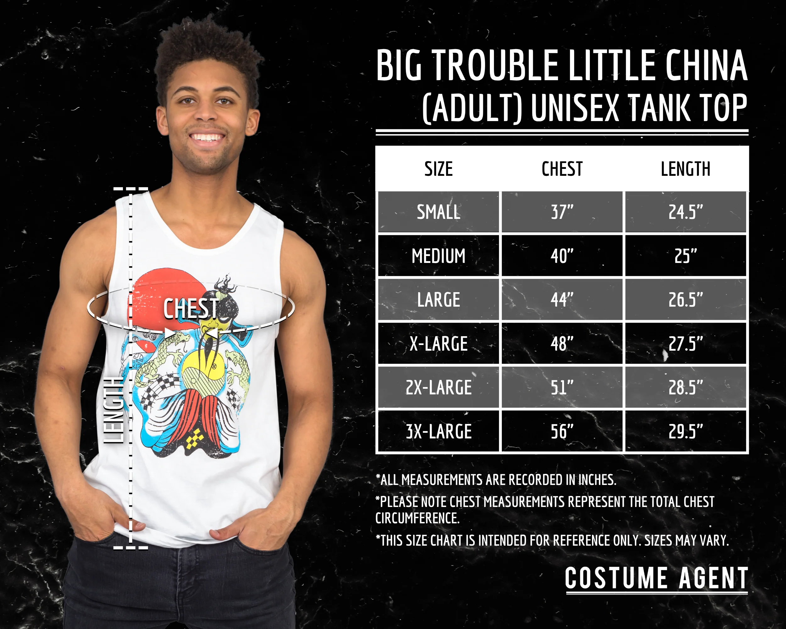 Big Trouble Little China Fu Manchu Tank Top - Image 10