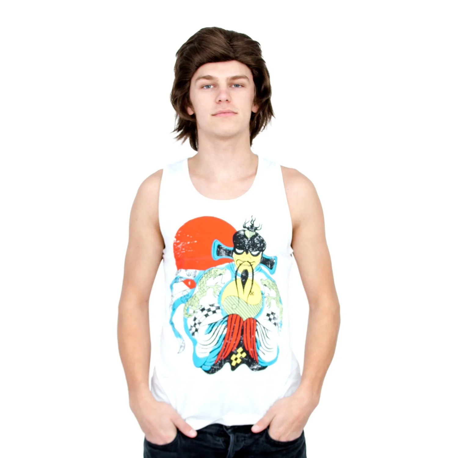 Big Trouble Little China Fu Manchu Tank Top - Image 5
