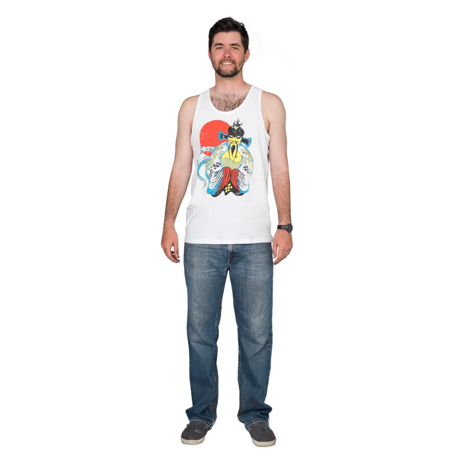 Big Trouble Little China Fu Manchu Tank Top - Image 6