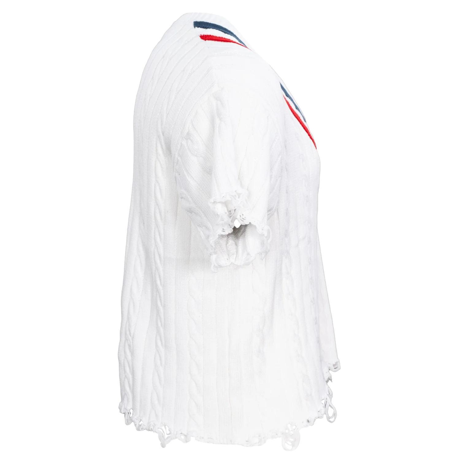 Distressed Knit Sweater Costume Top for Halloween and Cosplay - Image 3
