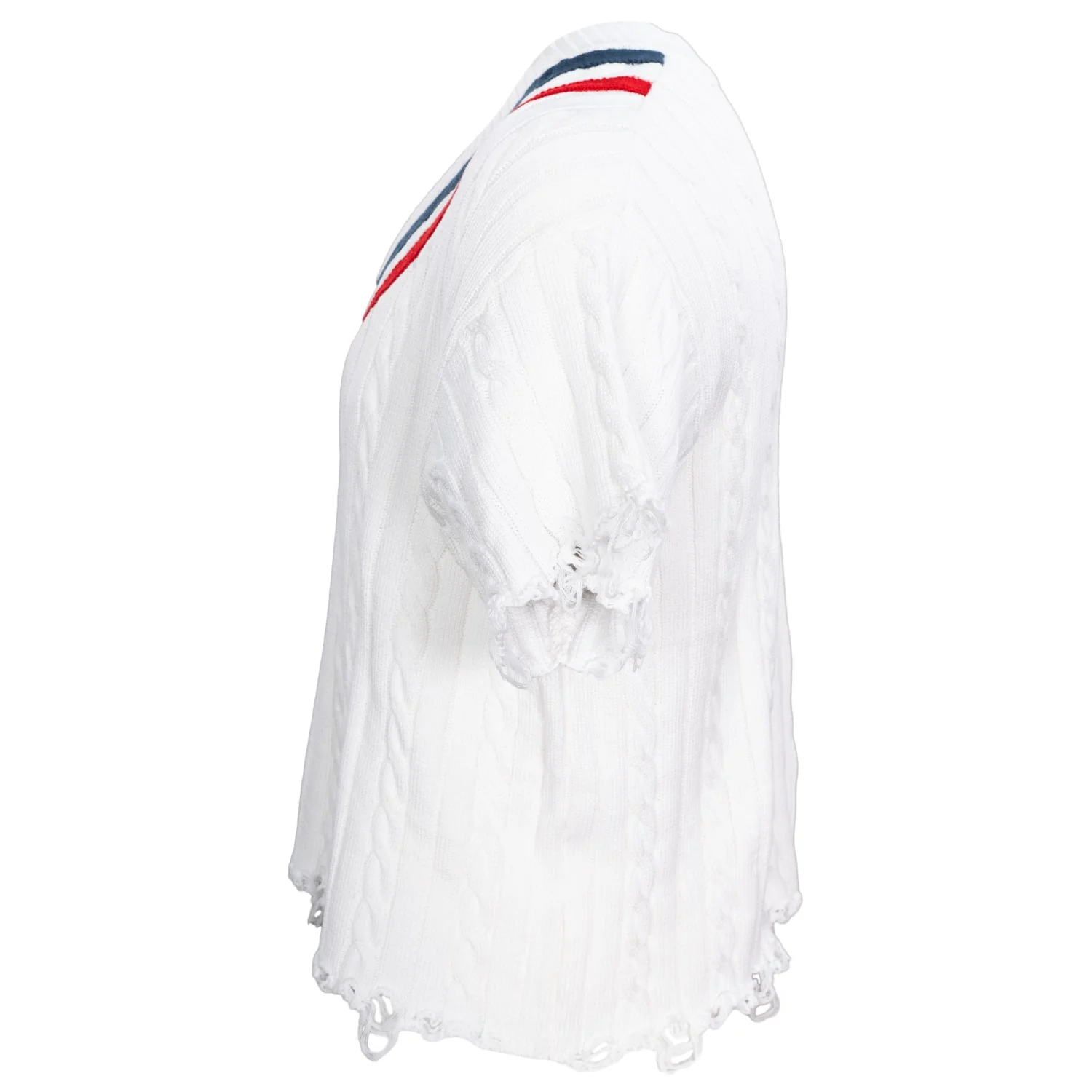 Distressed Knit Sweater Costume Top for Halloween and Cosplay - Image 5