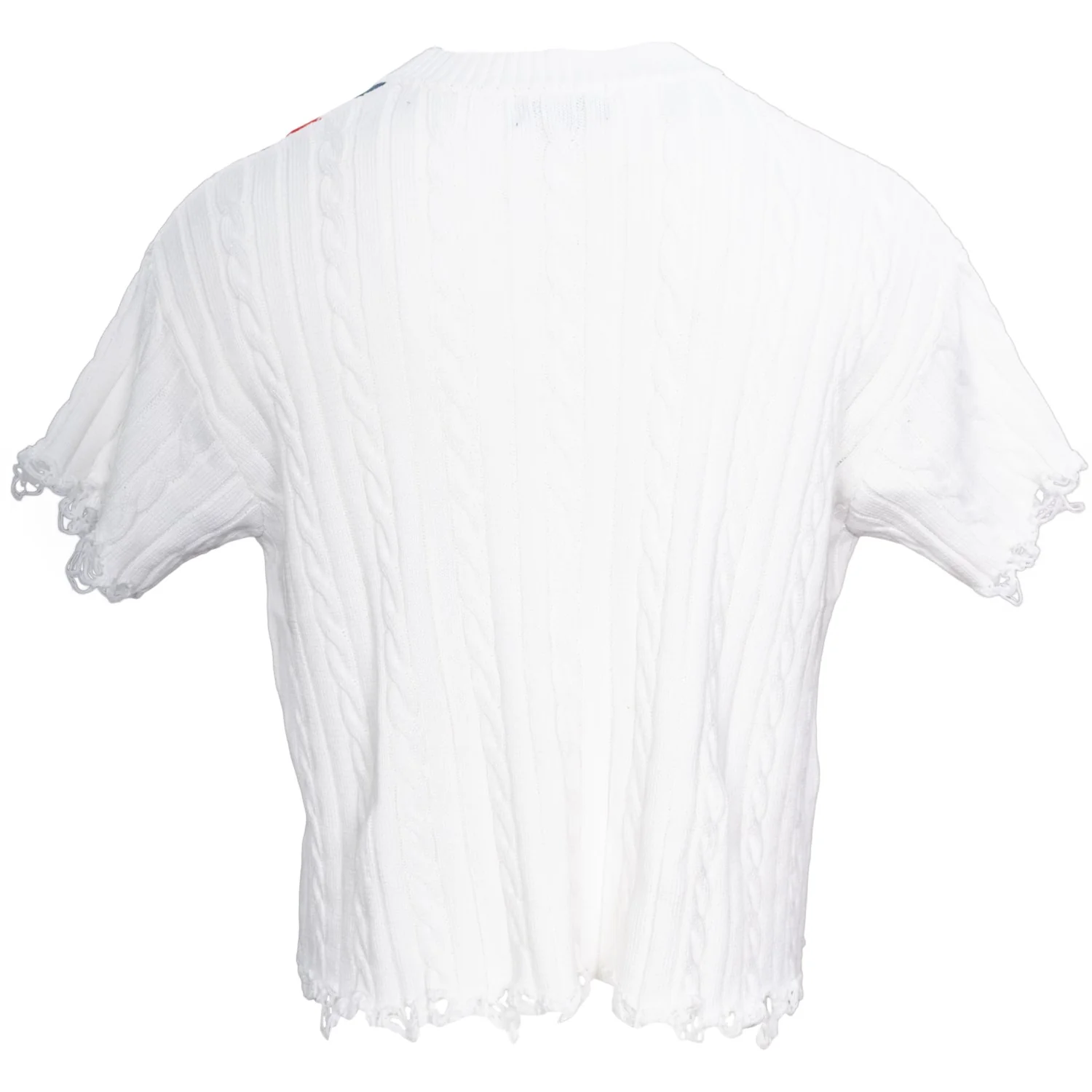 Distressed Knit Sweater Costume Top for Halloween and Cosplay - Image 7