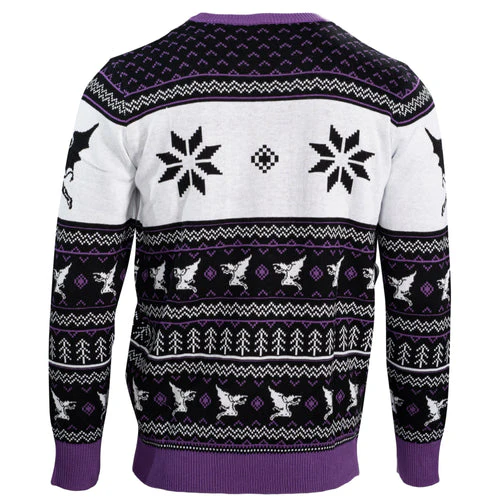 Black Sabbath Flying Demon Christmas Sweater - Image 4