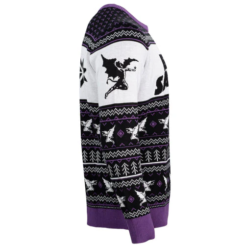 Black Sabbath Flying Demon Christmas Sweater - Image 5