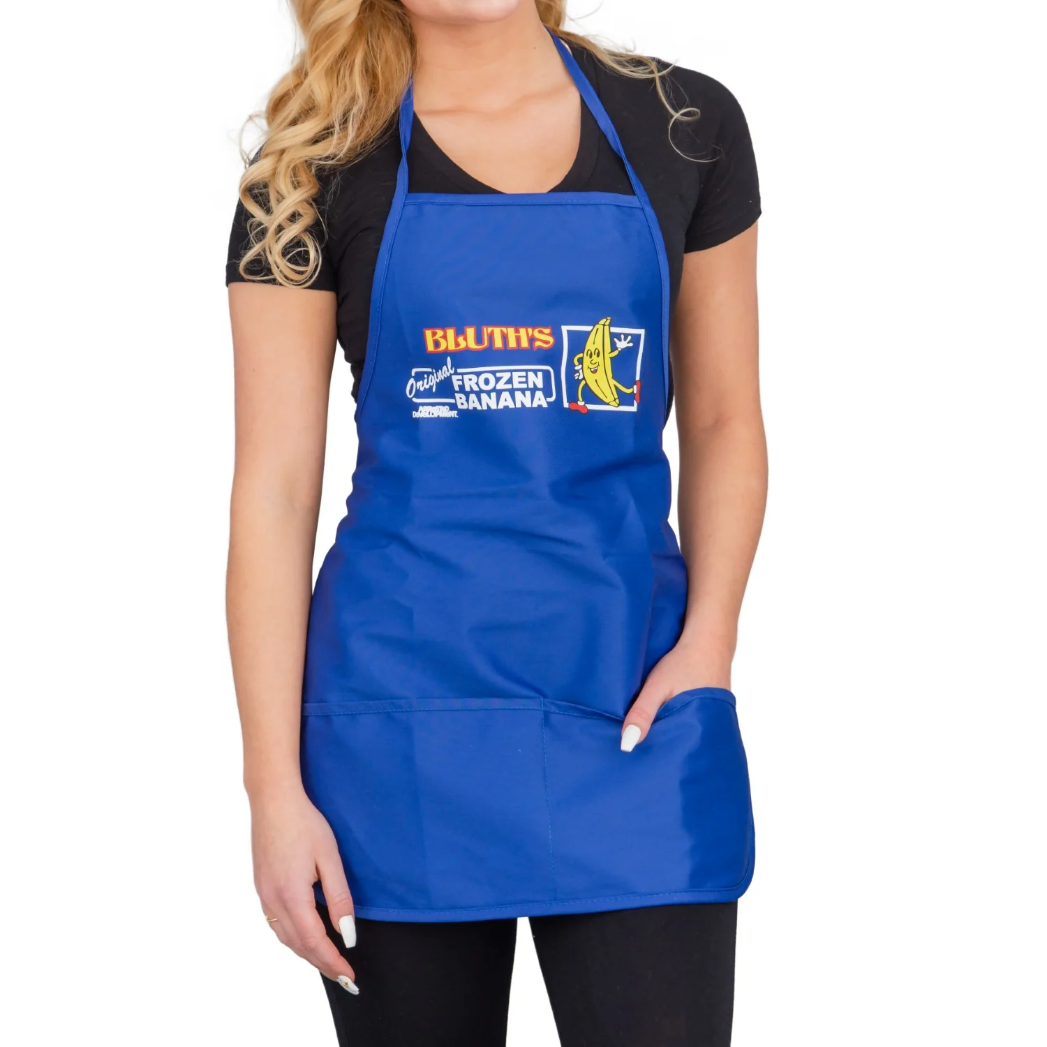Bluth's Frozen Banana Stand Blue Apron - Image 4
