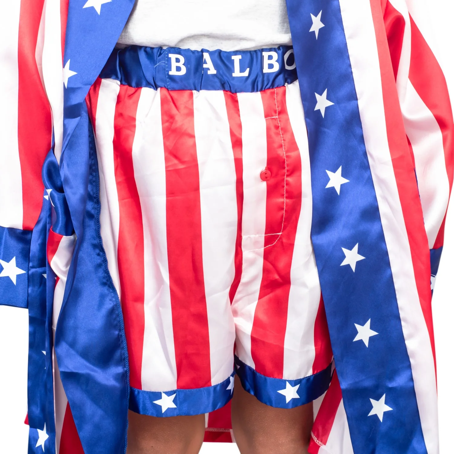 Boxing Movie Hero Halloween Costume Cosplay Robe/Shorts Set - Image 2