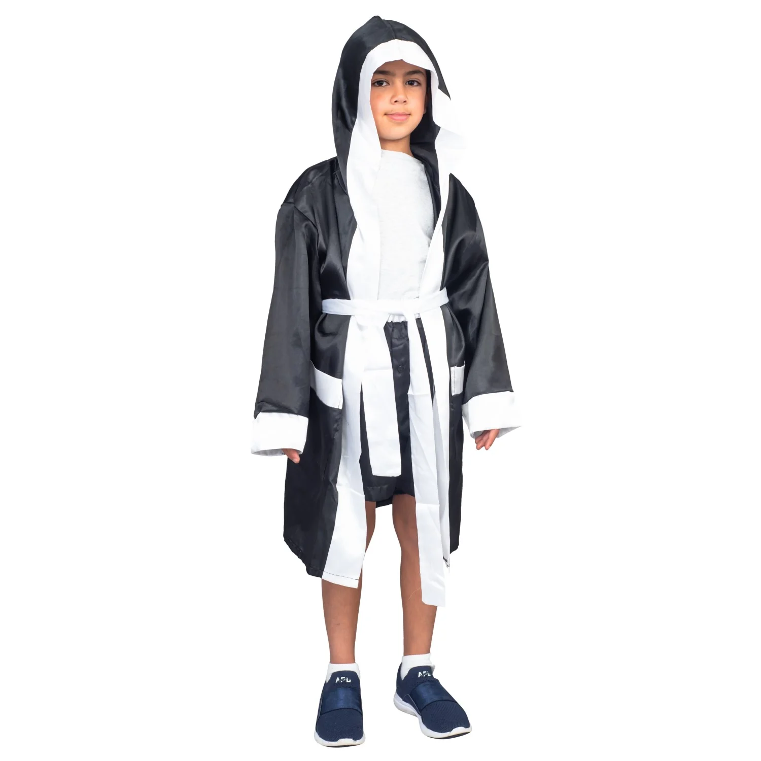 Boxing Movie Hero Halloween Costume Cosplay Robe/Shorts Set - Image 5
