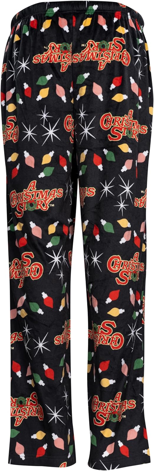 Brushed Fleece Holiday Lights PJs Lounge Pants Unisex Pajamas - Image 3