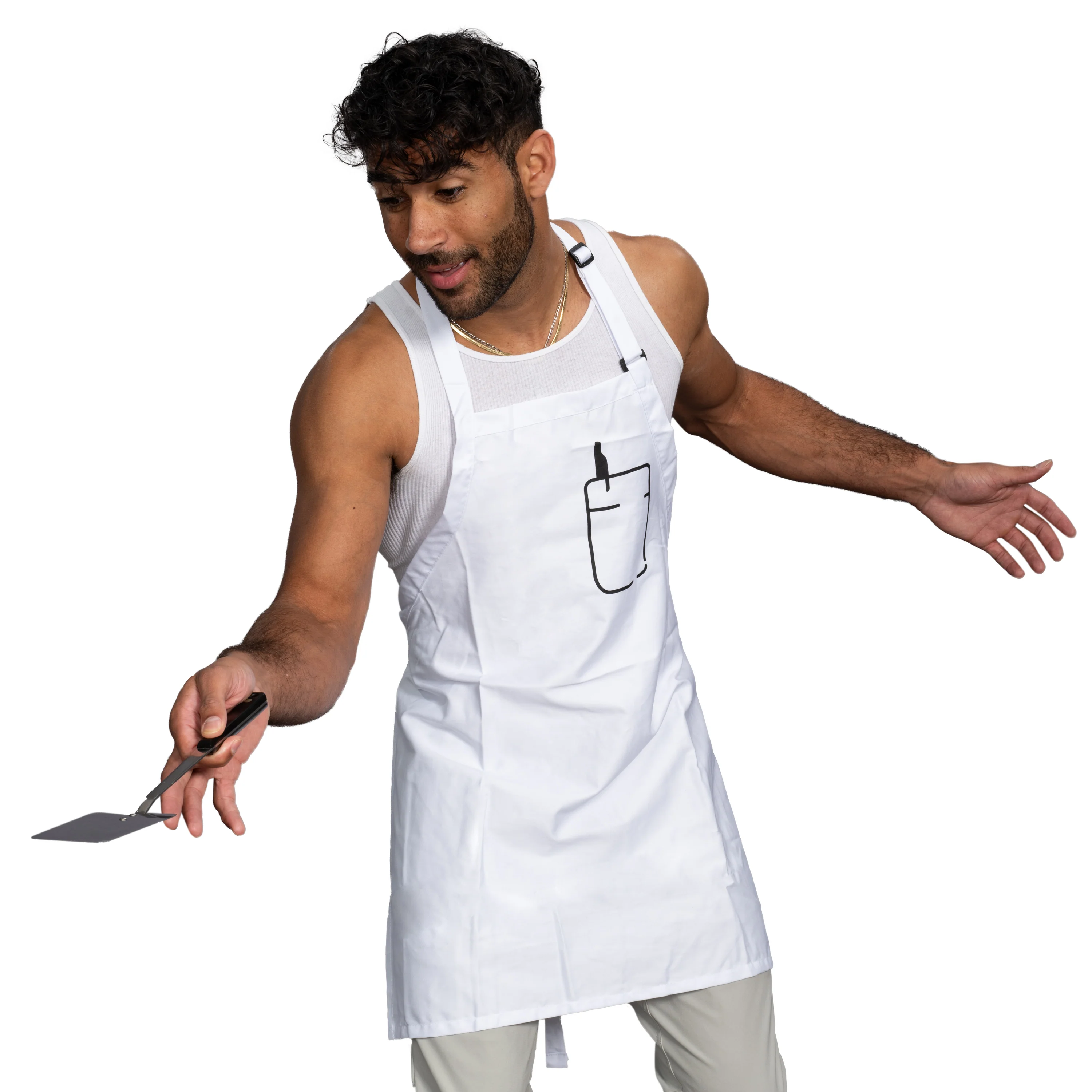 Burger Restaurant Cook Bob Apron - Image 6