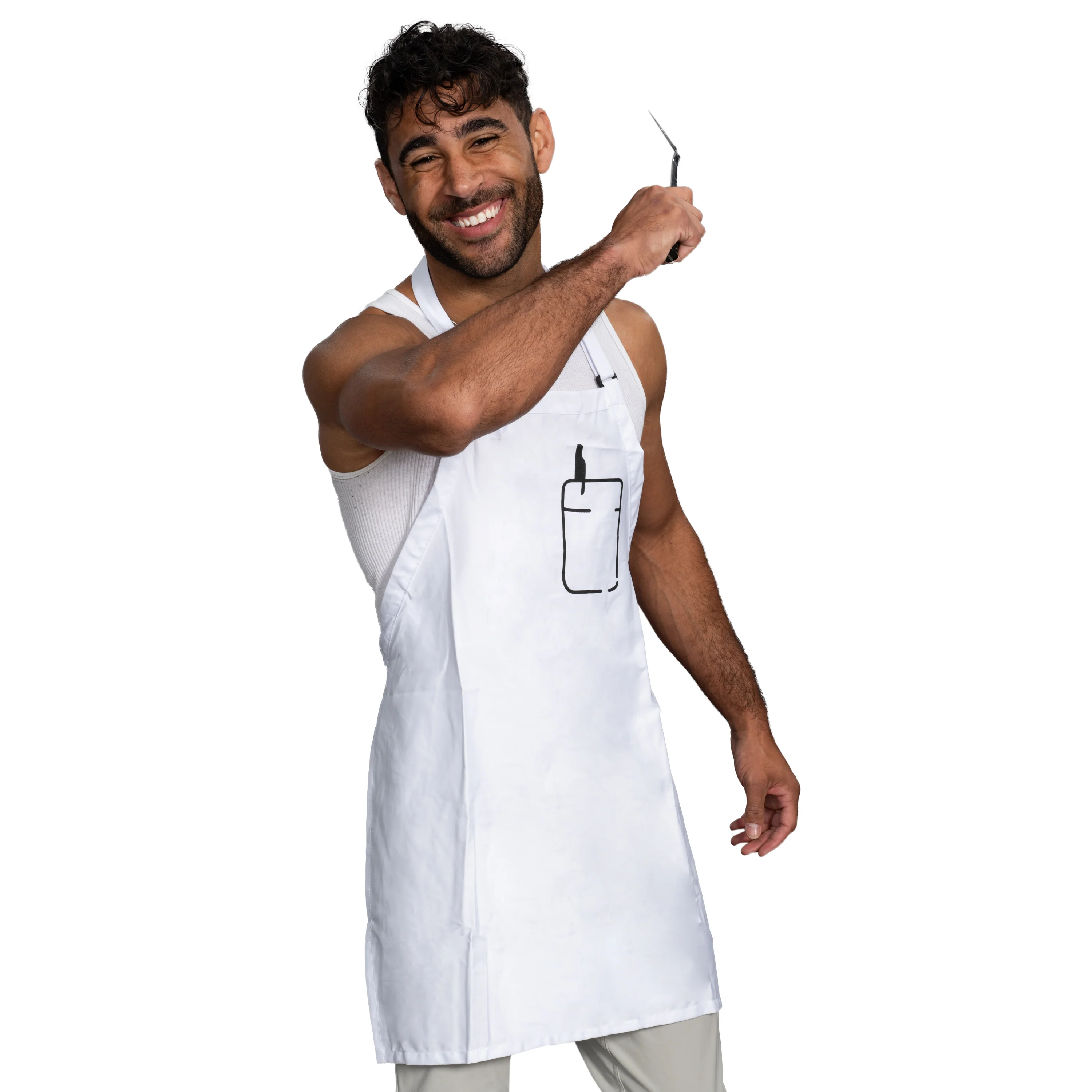 Burger Restaurant Cook Bob Apron - Image 8