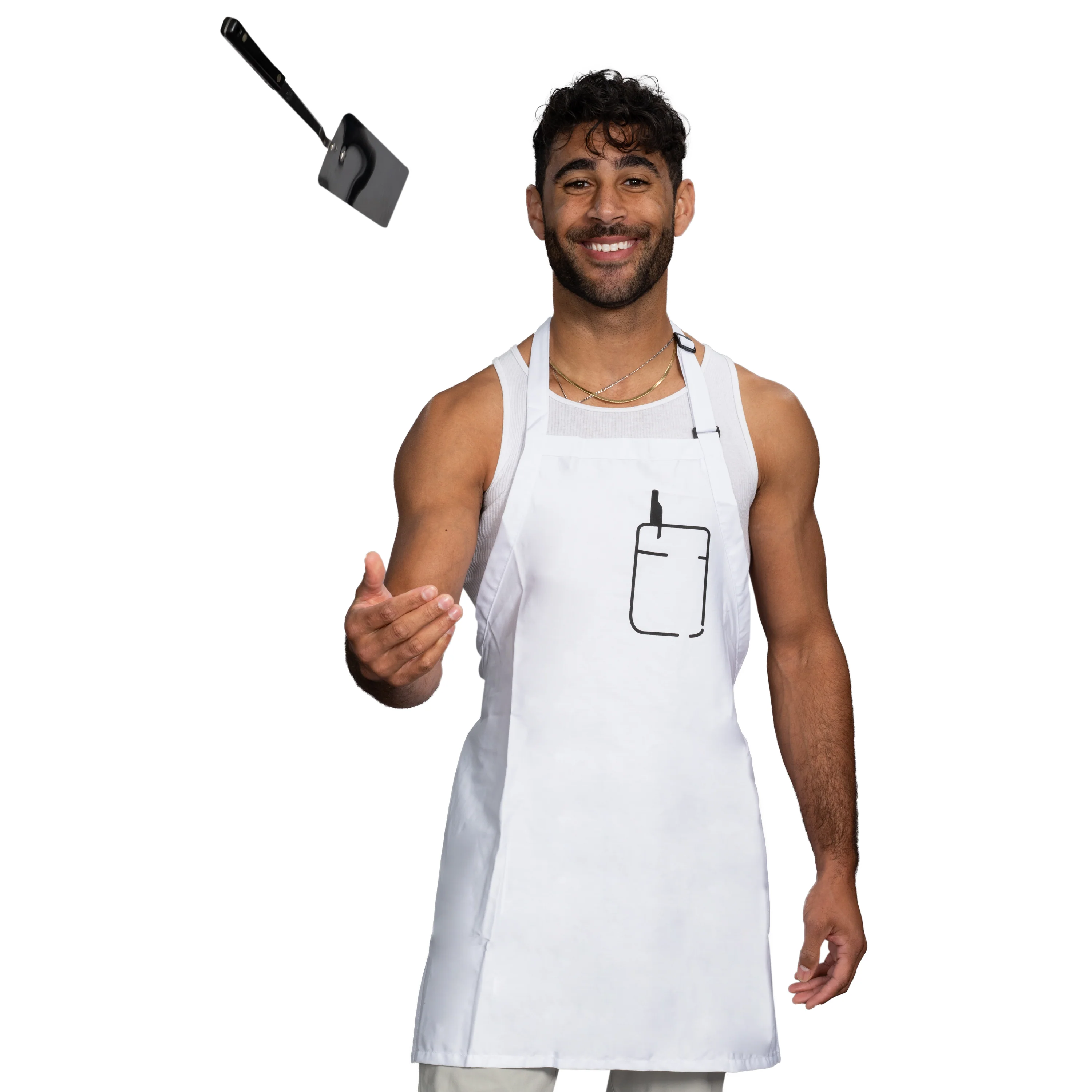 Burger Restaurant Cook Bob Apron - Image 9