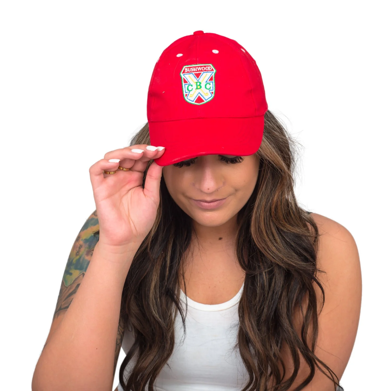 Bushwood Country Club Golf Red Baseball Hat - Image 6