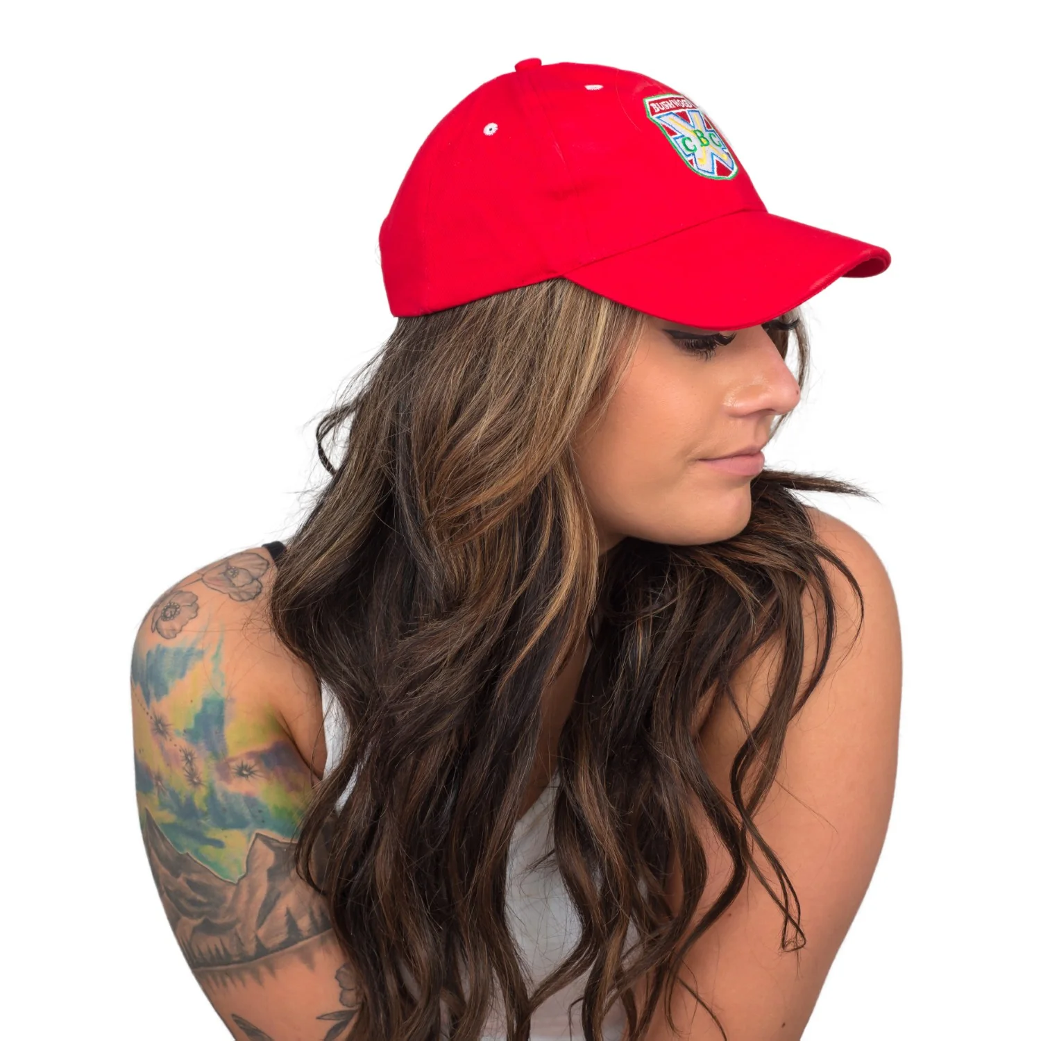 Bushwood Country Club Golf Red Baseball Hat - Image 7