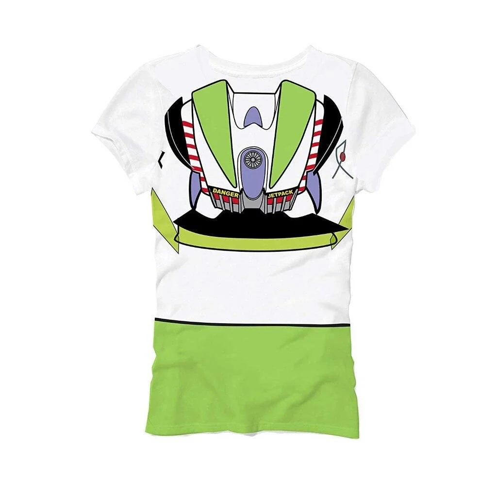 Buzz Lightyear Costume Juniors T-Shirt - Image 2