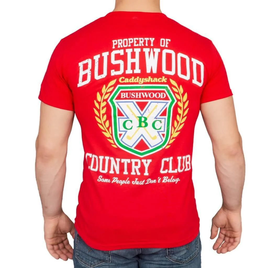 Caddyshack Bushwood CC Back Print T-shirt - Image 4