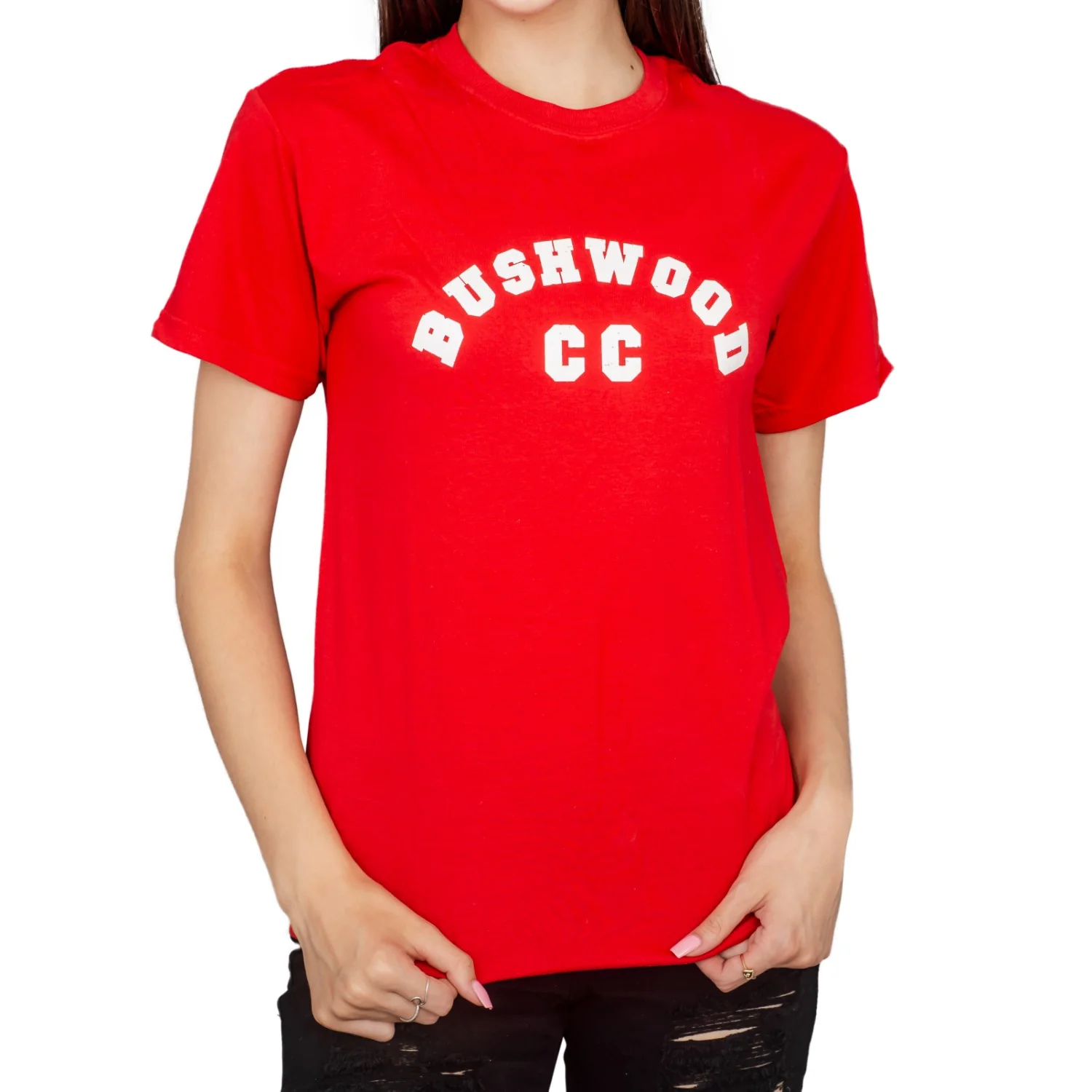 Caddyshack Bushwood CC Red T-shirt - Image 18