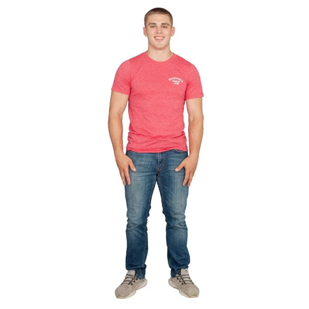 Caddyshack Bushwood Country Club Heather Red T-shirt - Image 8