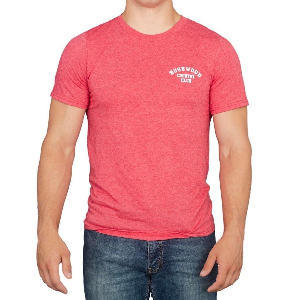 Caddyshack Bushwood Country Club Heather Red T-shirt - Image 9