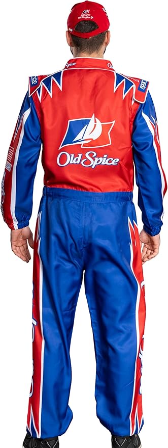 Cal Naughton Talladega Movie Replica Auto Racing Halloween Cosplay Costume - Image 3