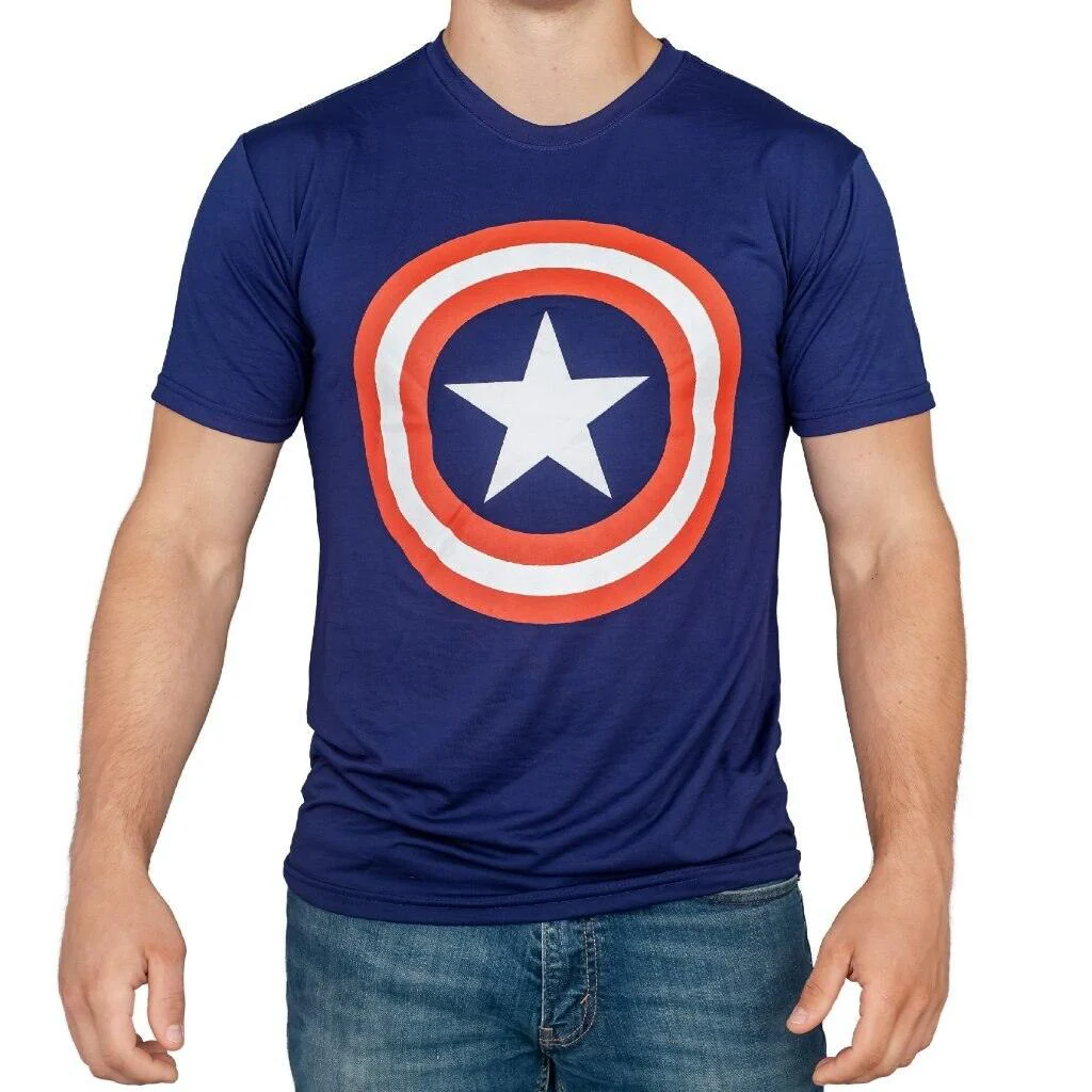 Captain America Shield Performance T-Shirt