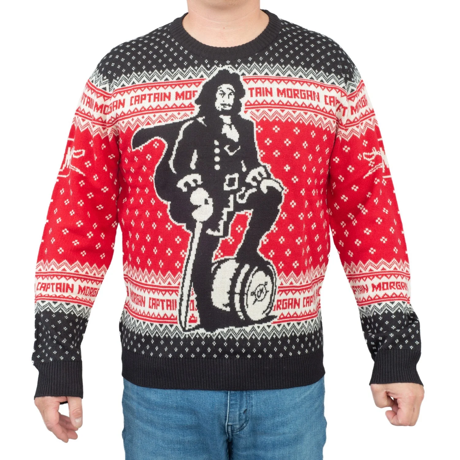 Captain Morgan The Standing Captain Ugly Christmas Sweater - Image 10