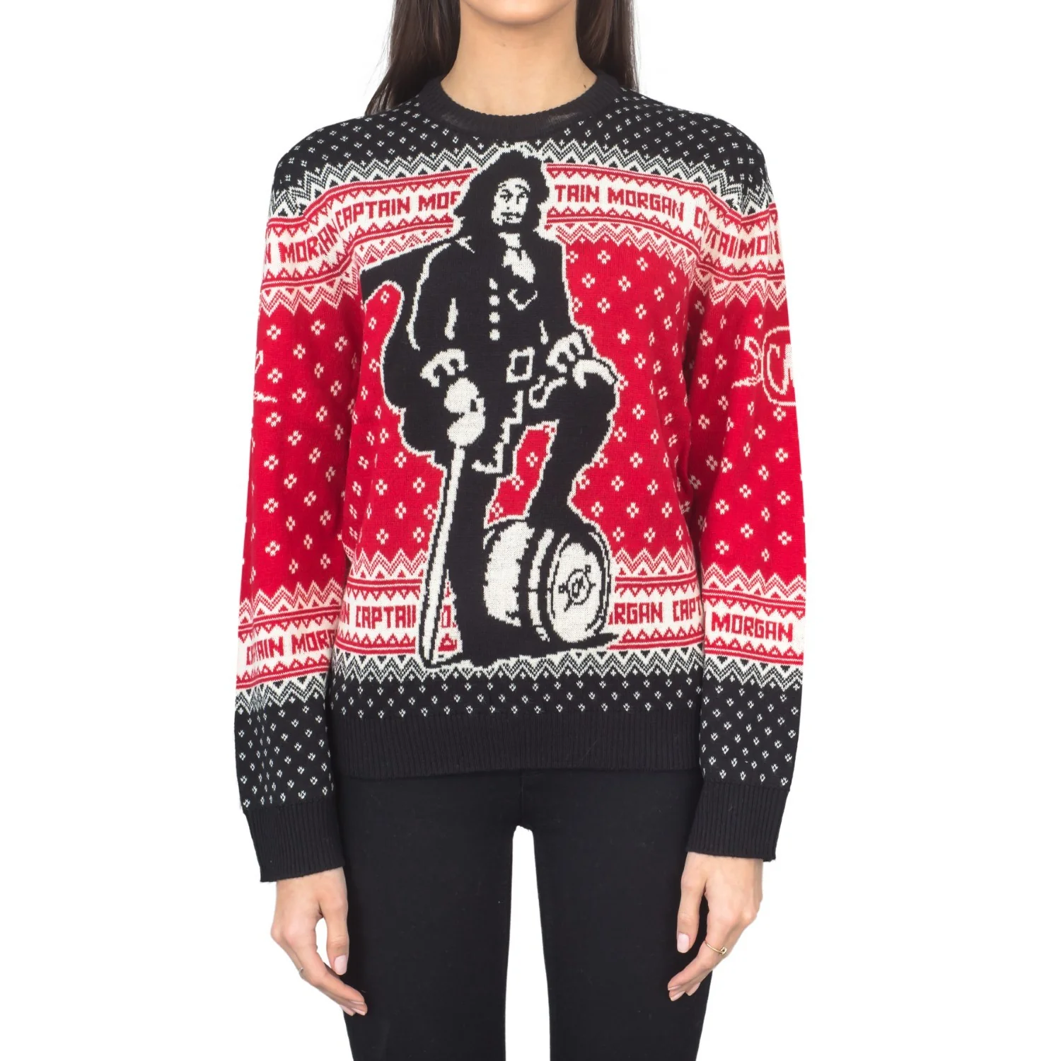 Captain Morgan The Standing Captain Ugly Christmas Sweater - Image 12