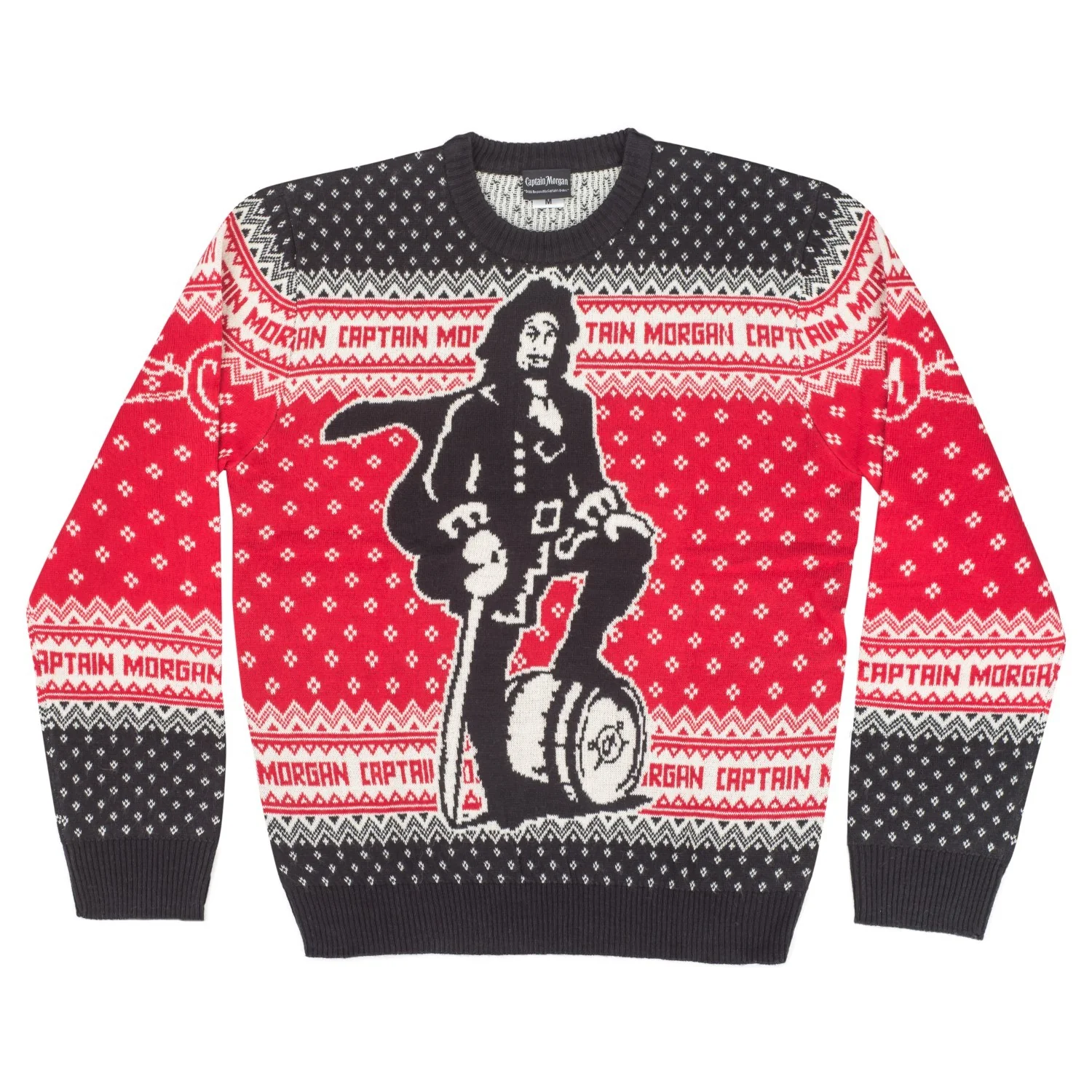 Captain Morgan The Standing Captain Ugly Christmas Sweater - Image 5