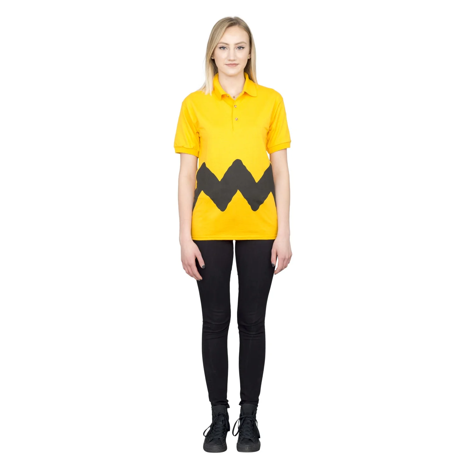 Charlie Brown Costume Essentials for Toddlers and Adults Polo - Image 8