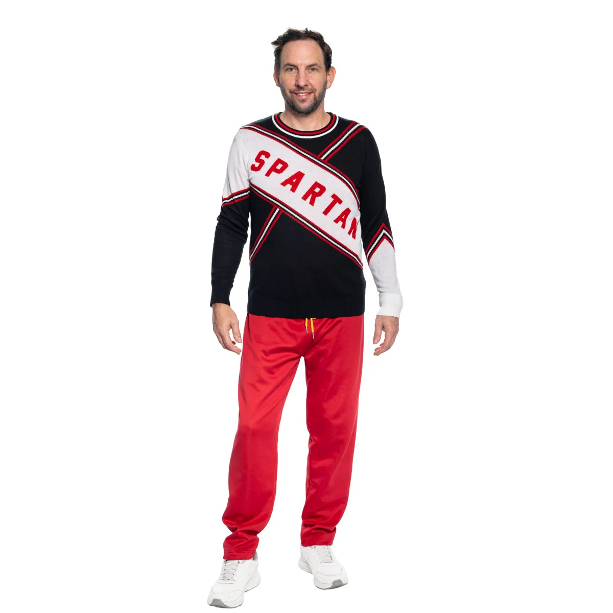 Cheerleader Halloween Costume for Mens and Womens Adult Unisex Varsity High School Cosplay - Image 2
