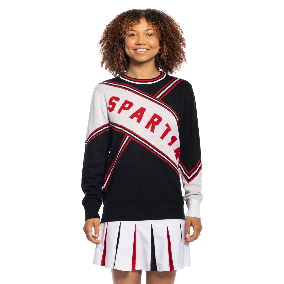Cheerleader Halloween Costume for Mens and Womens Adult Unisex Varsity High School Cosplay - Image 4