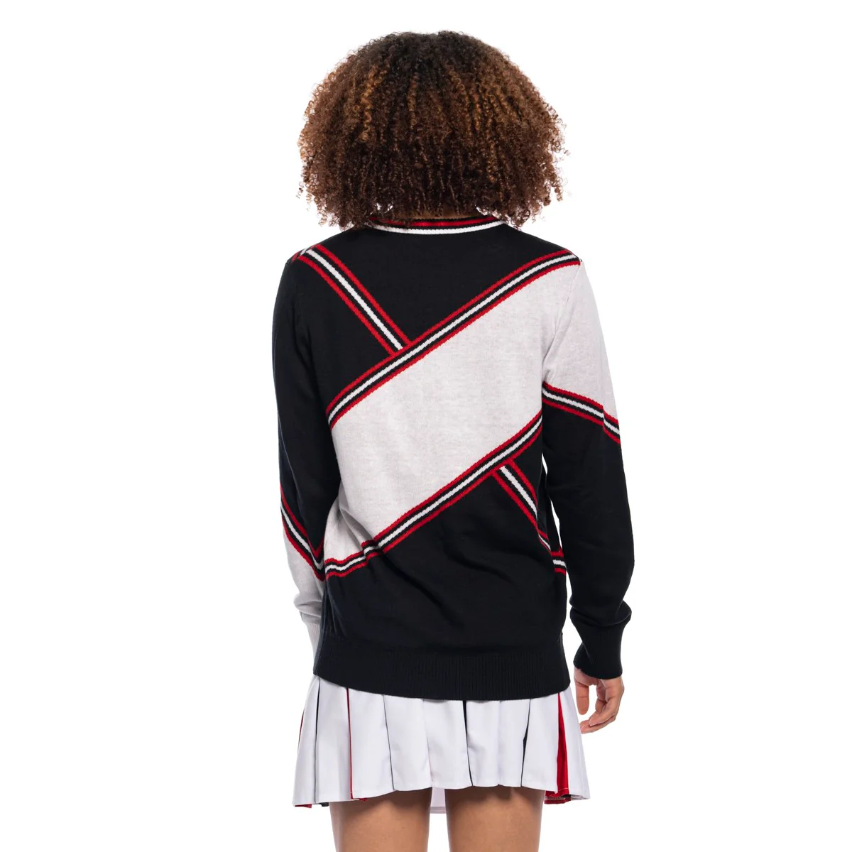 Cheerleader Halloween Costume for Mens and Womens Adult Unisex Varsity High School Cosplay - Image 5