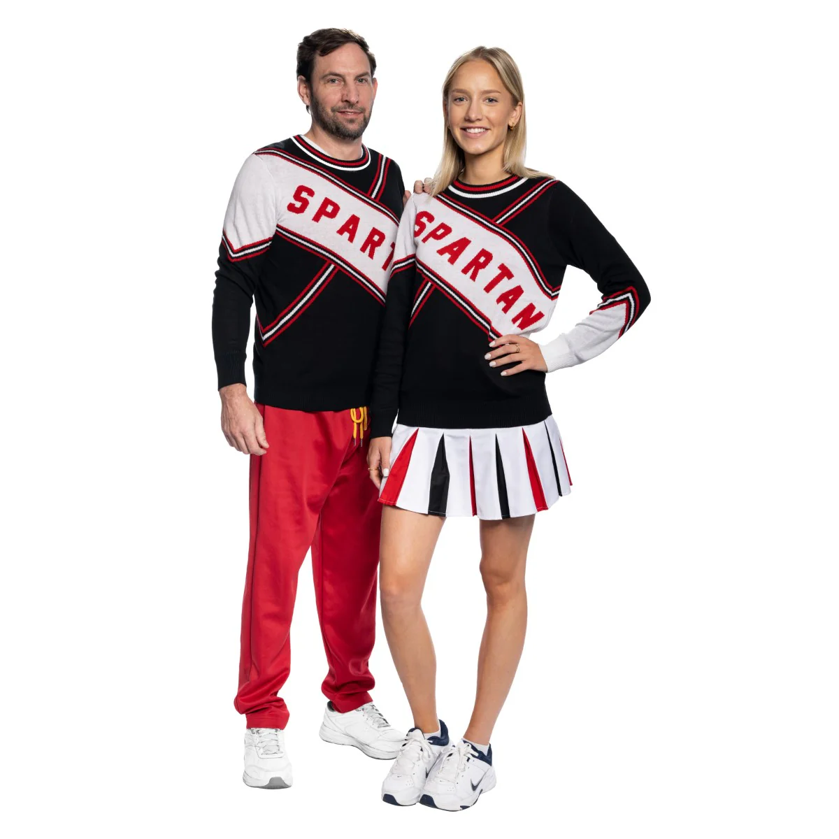 Cheerleader Halloween Costume for Mens and Womens Adult Unisex Varsity High School Cosplay - Image 6