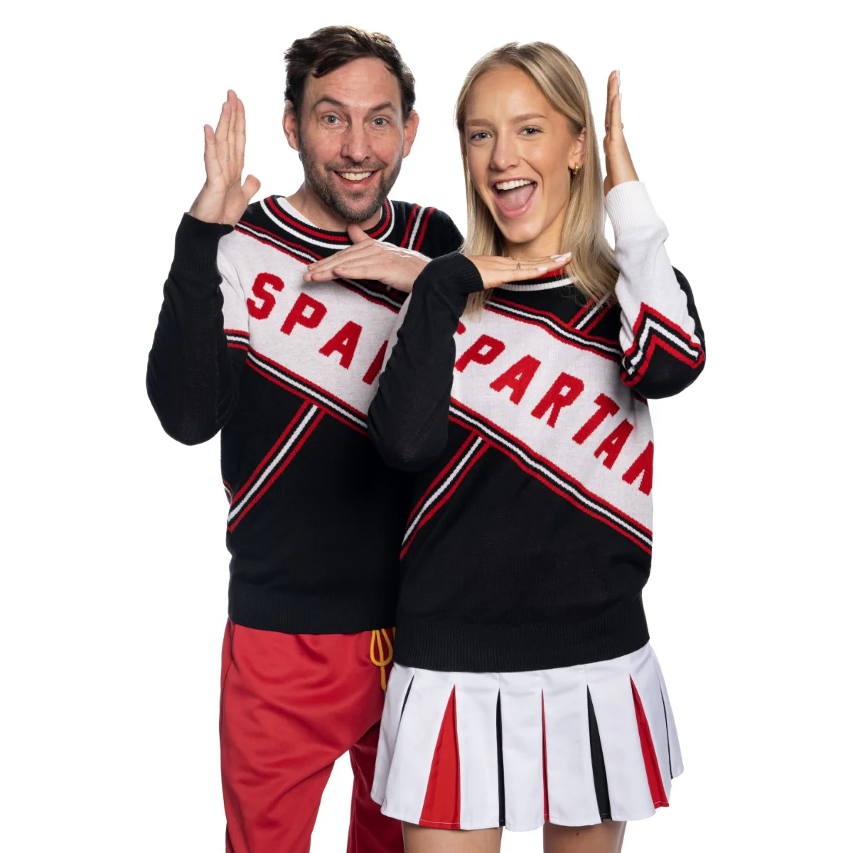Cheerleader Halloween Costume for Mens and Womens Adult Unisex Varsity High School Cosplay - Image 7