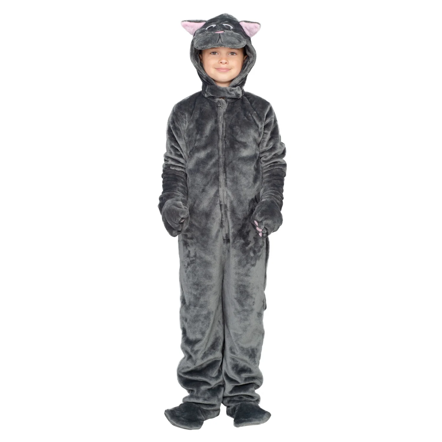 Child Youth Kids Cat Halloween Cosplay Costume Flappy Suit