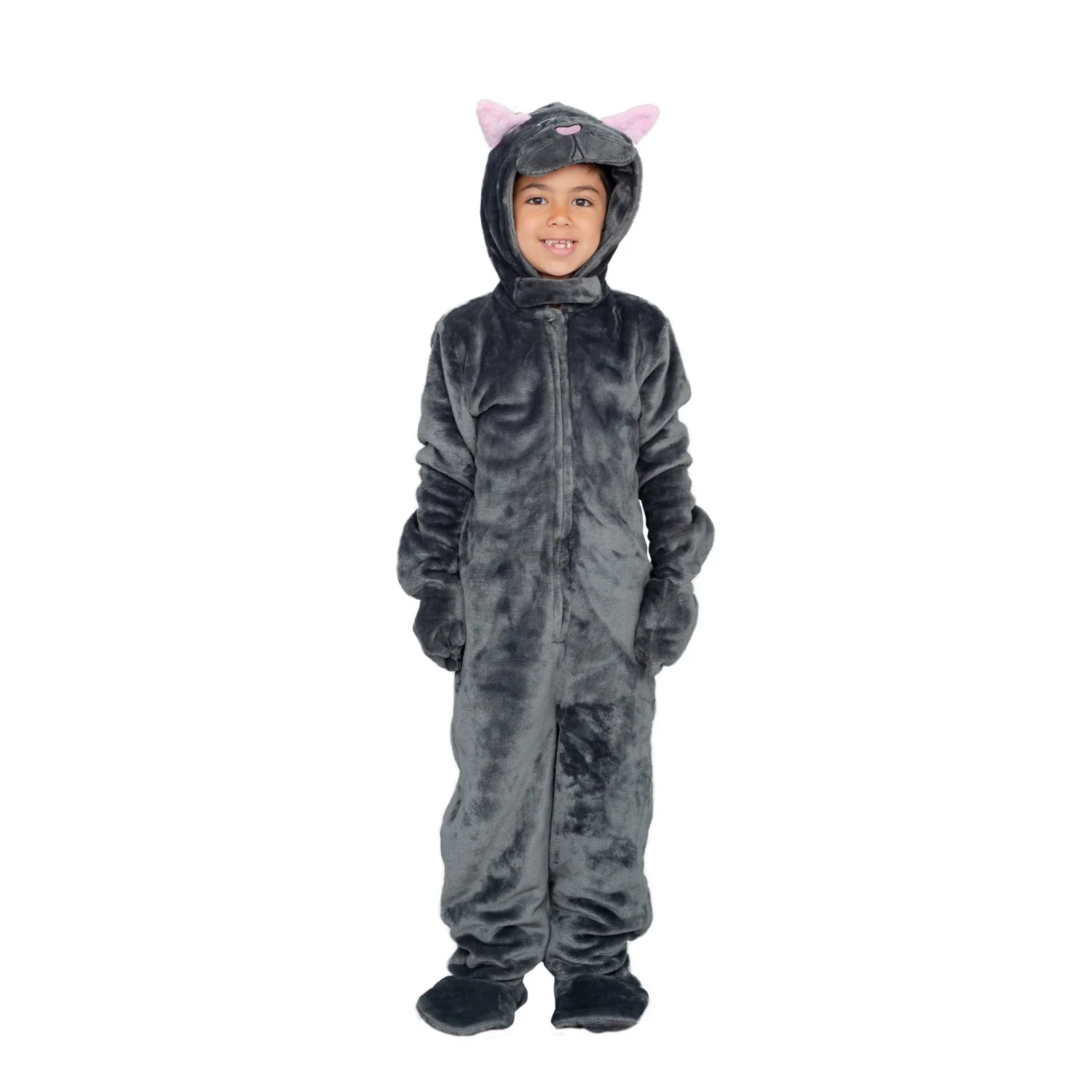 Child Youth Kids Cat Halloween Cosplay Costume Flappy Suit - Image 2