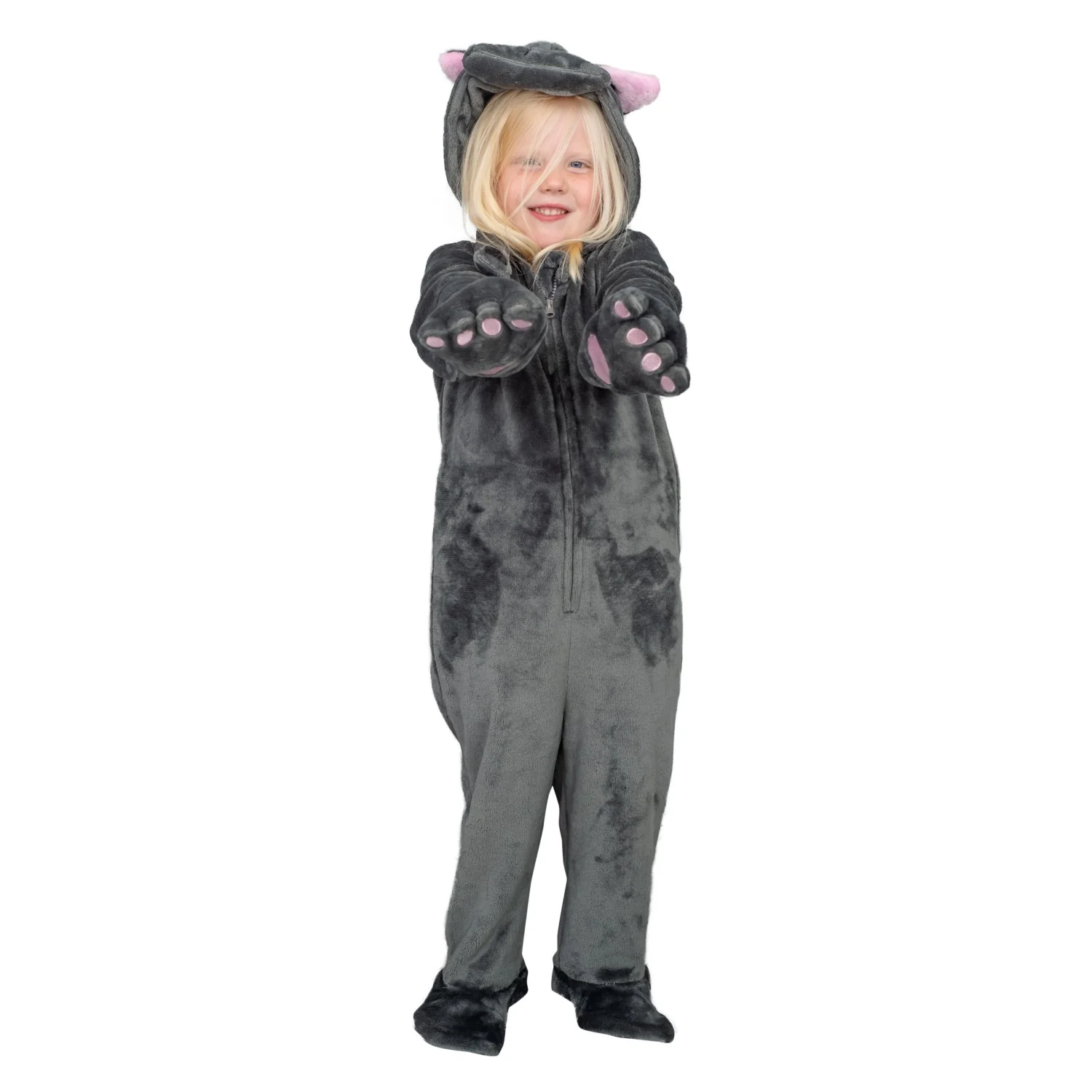 Child Youth Kids Cat Halloween Cosplay Costume Flappy Suit - Image 5
