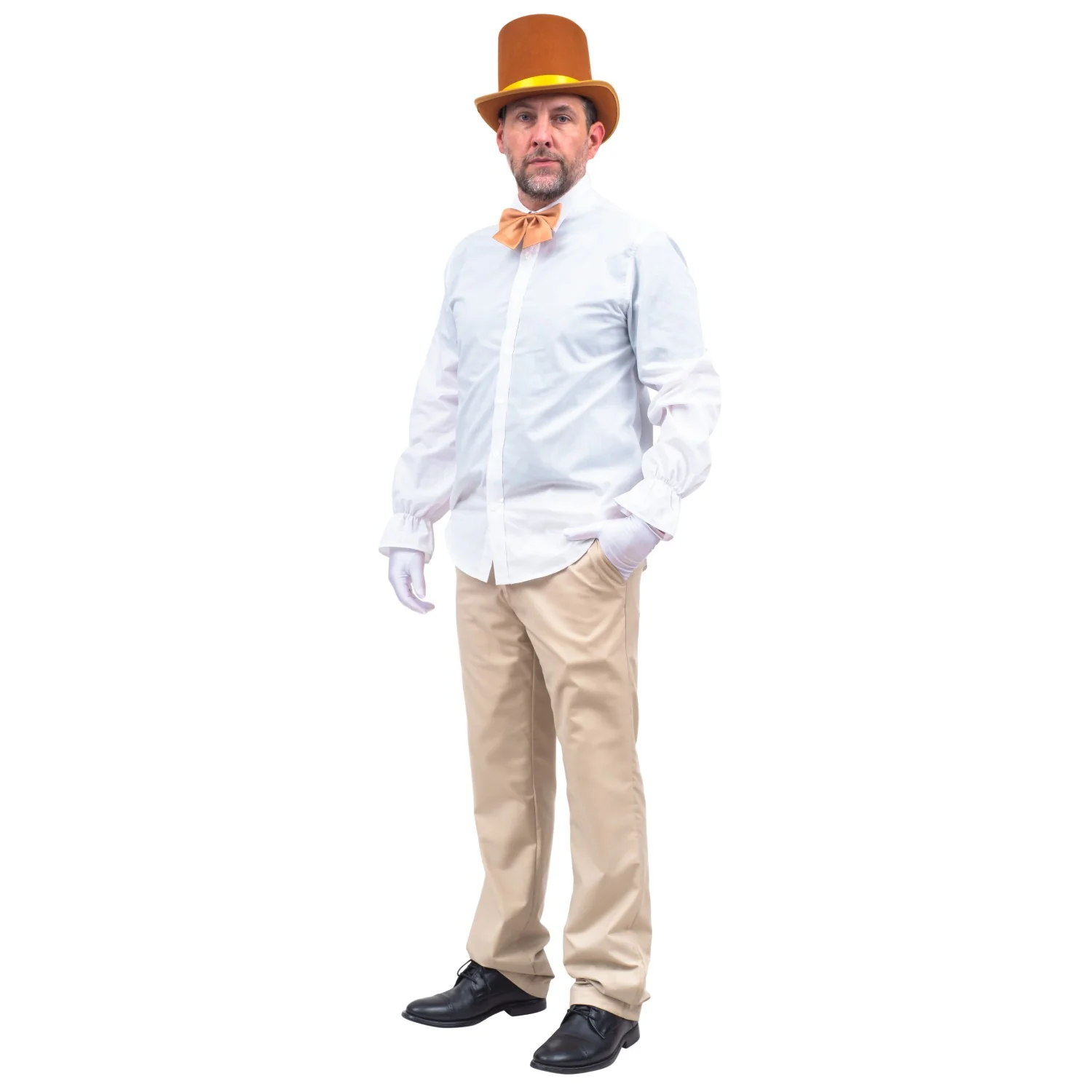 Chocolate Factory Owner Deluxe Complete Set Halloween Costume Cosplay - Image 10