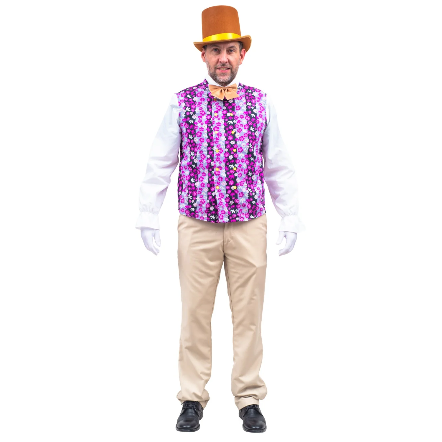 Chocolate Factory Owner Deluxe Complete Set Halloween Costume Cosplay - Image 9