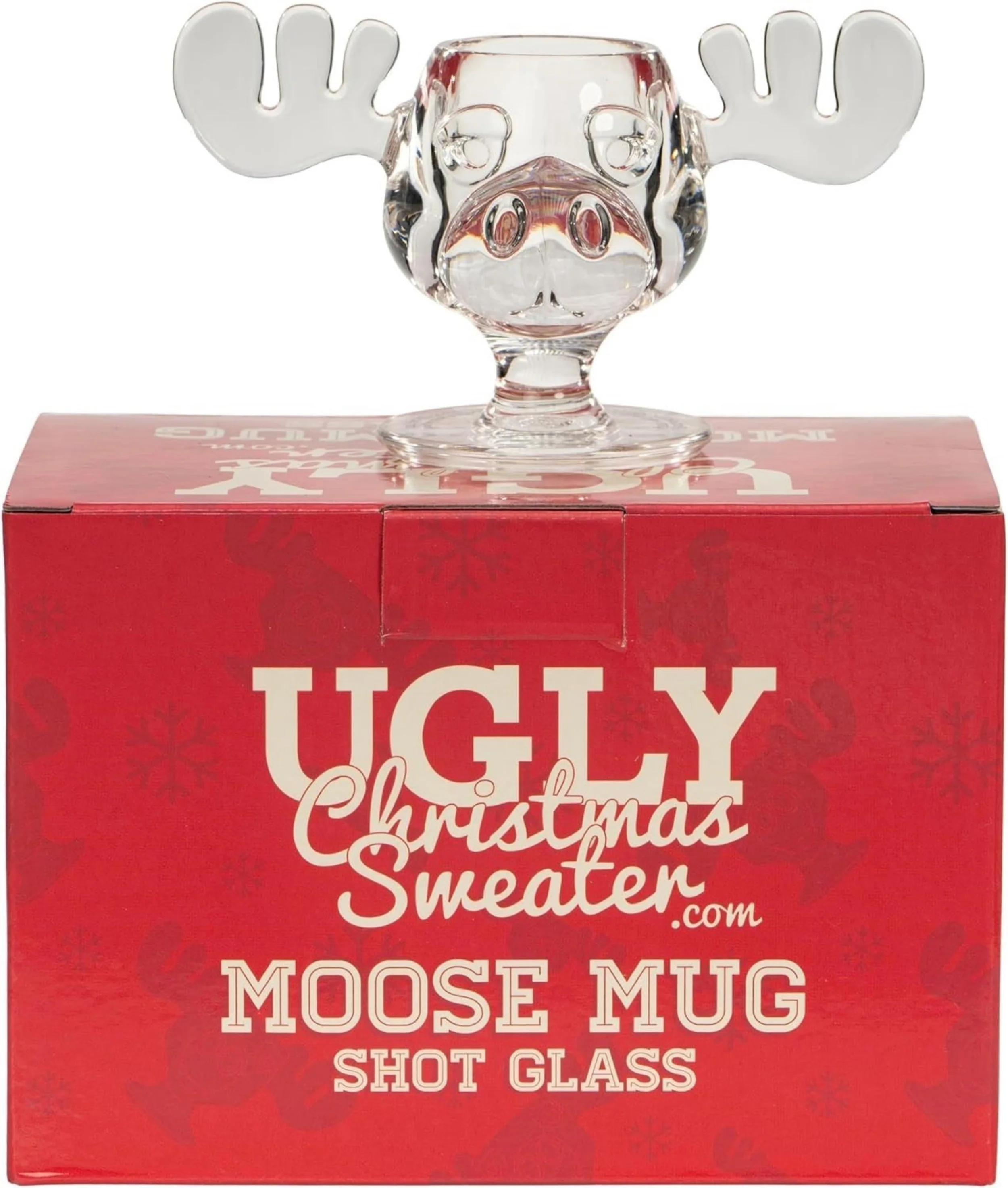 Christmas Vacation 1980s Movie Moose Mug Shot Glasses Gift Box Set - Image 7