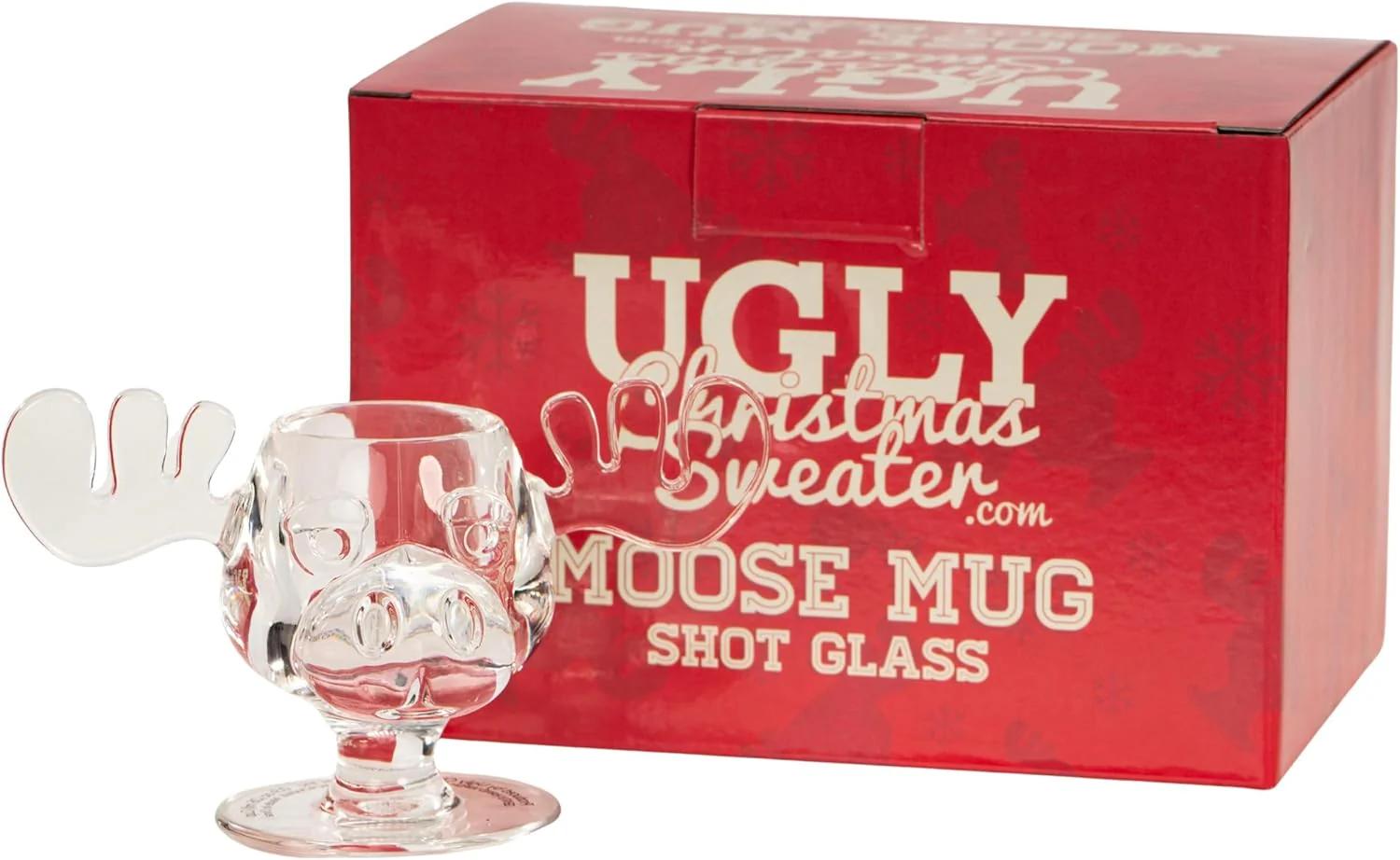 Christmas Vacation 1980s Movie Moose Mug Shot Glasses Gift Box Set - Image 8