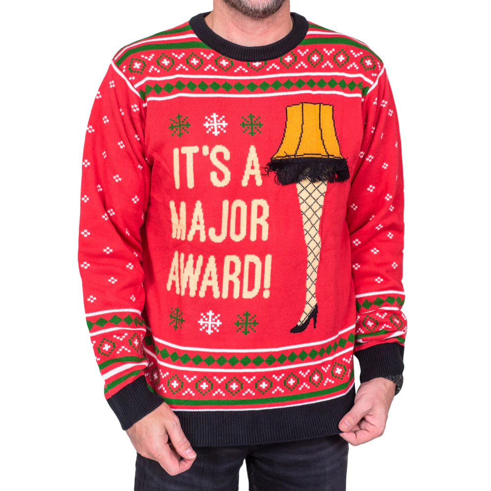 Christmas Story Leg Lamp Sweater - Image 4
