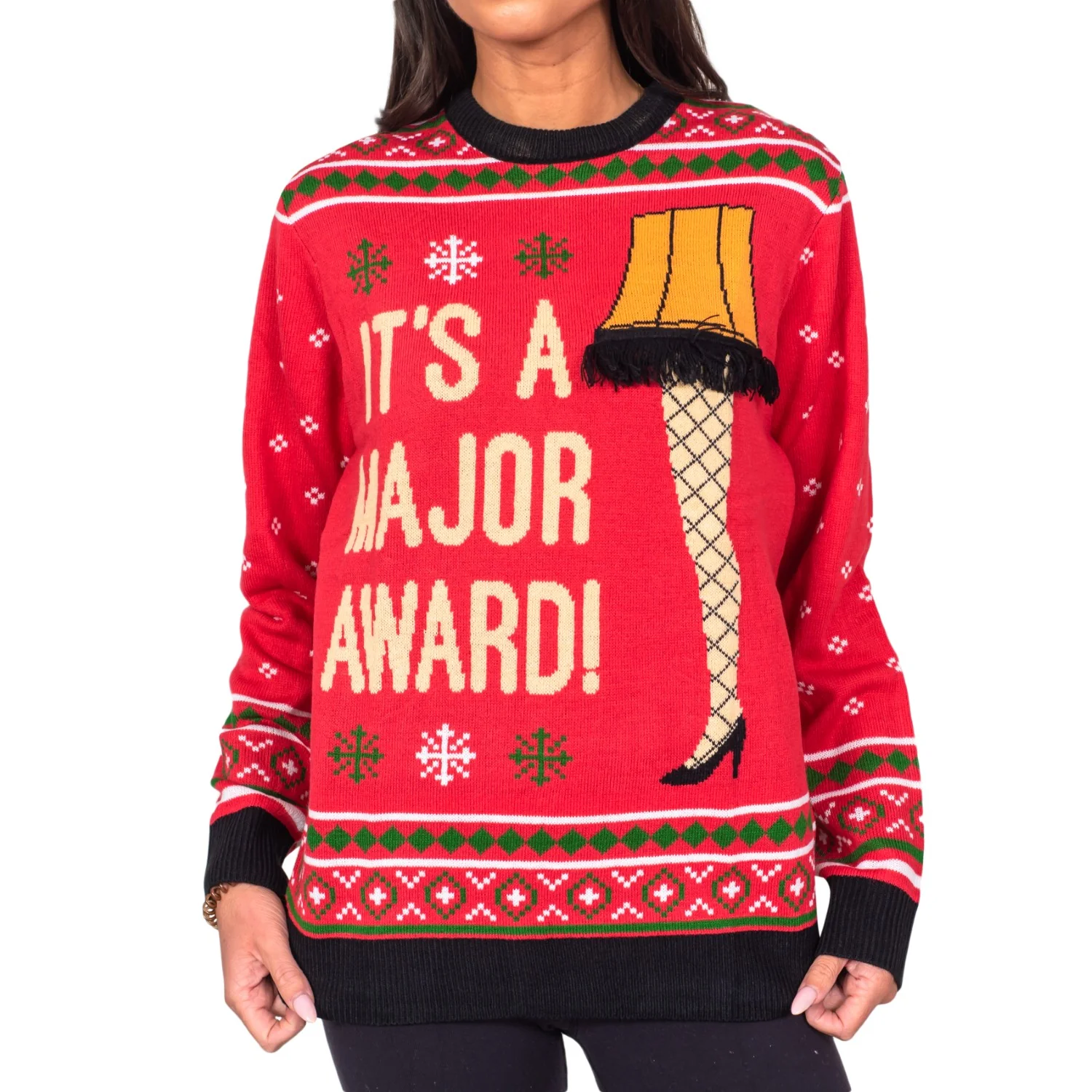 Christmas Story Leg Lamp Sweater - Image 9