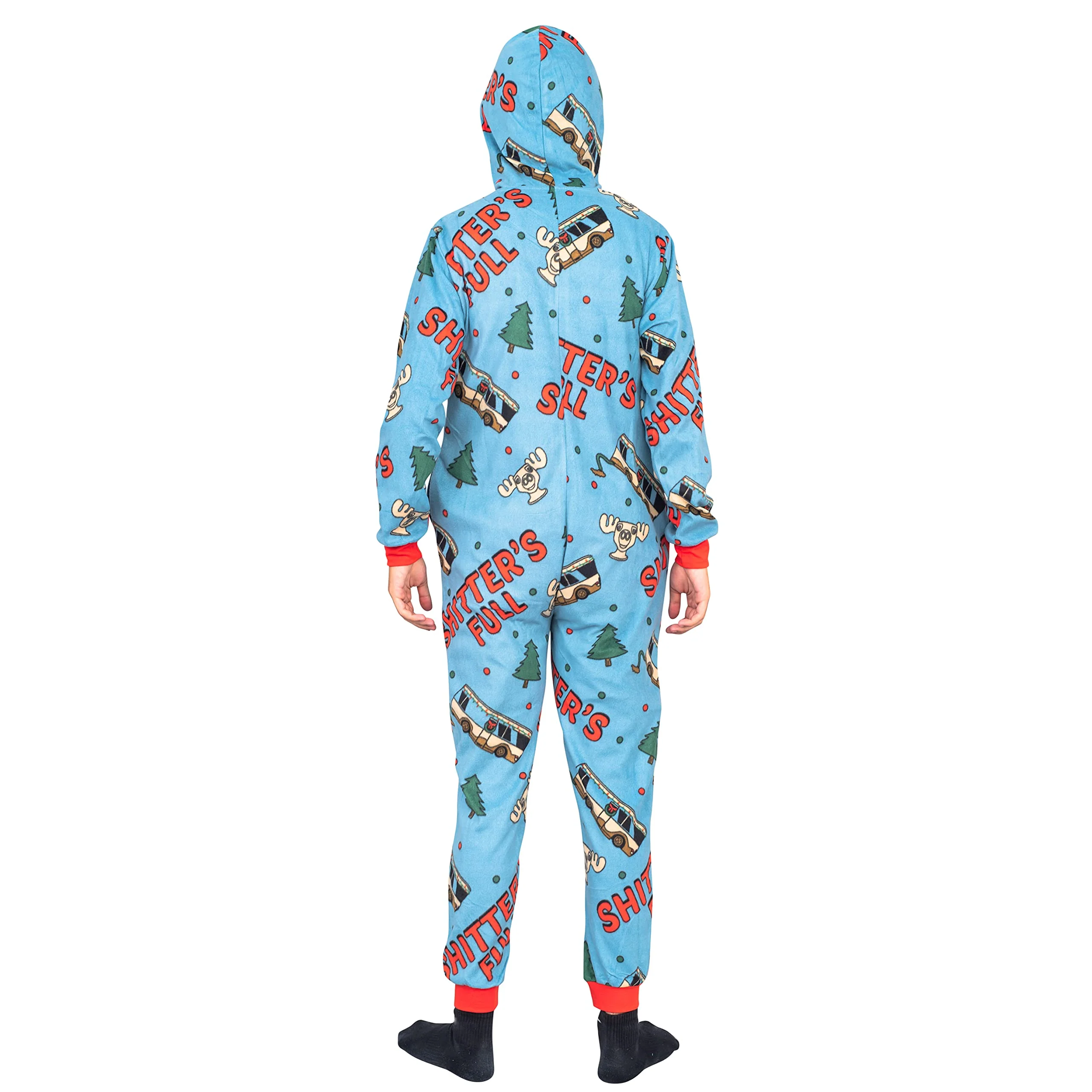 Christmas Vacation Bathroom's Full Pajama Jumpsuit - Image 4