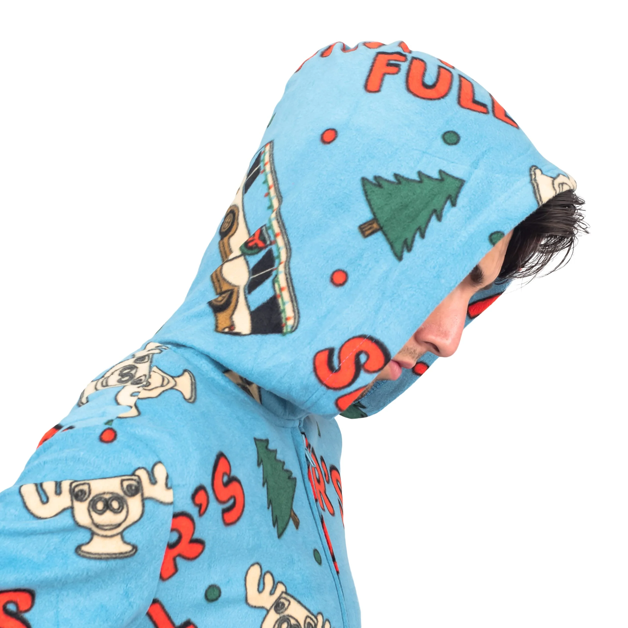 Christmas Vacation Bathroom's Full Pajama Jumpsuit - Image 5