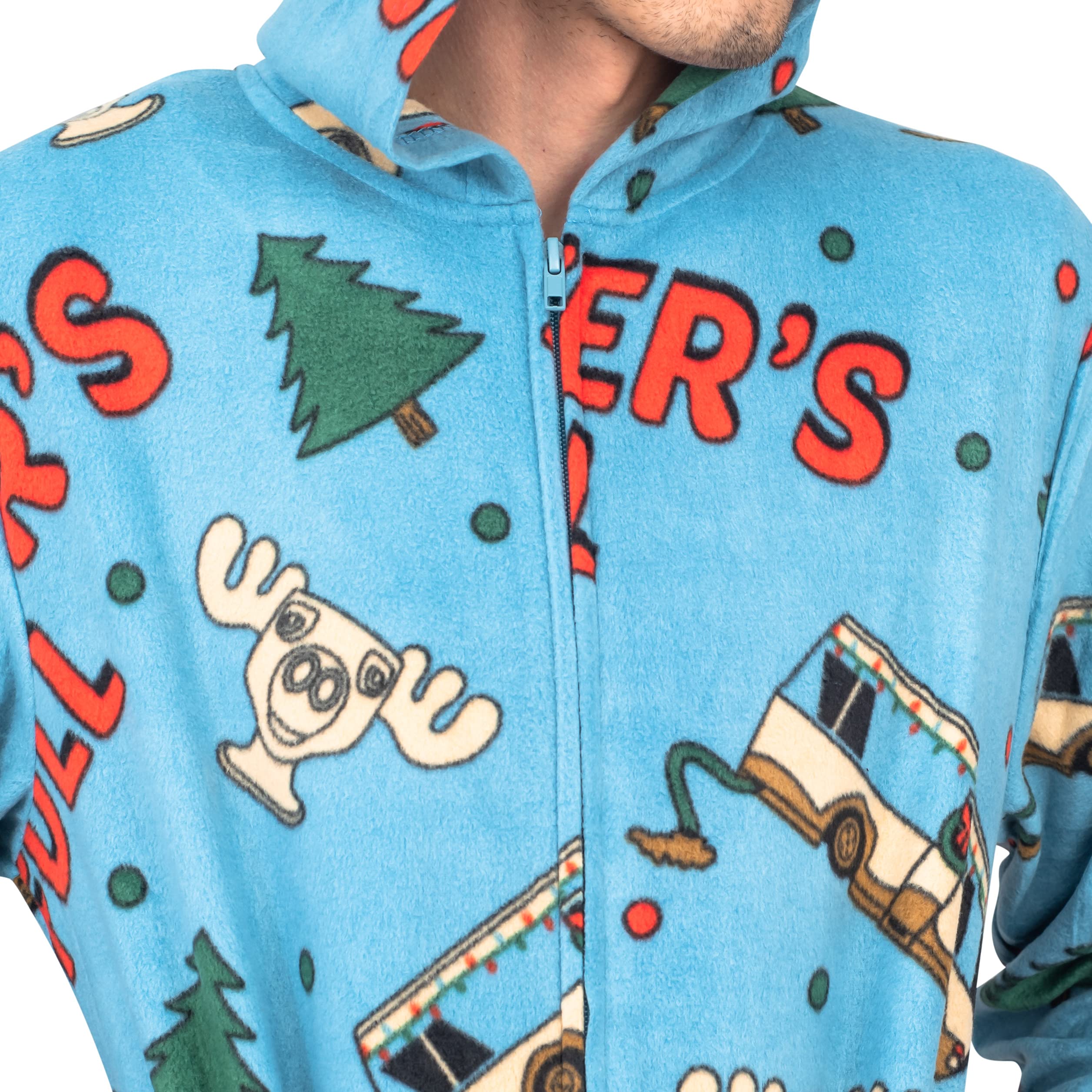 Christmas Vacation Bathroom's Full Pajama Jumpsuit - Image 6