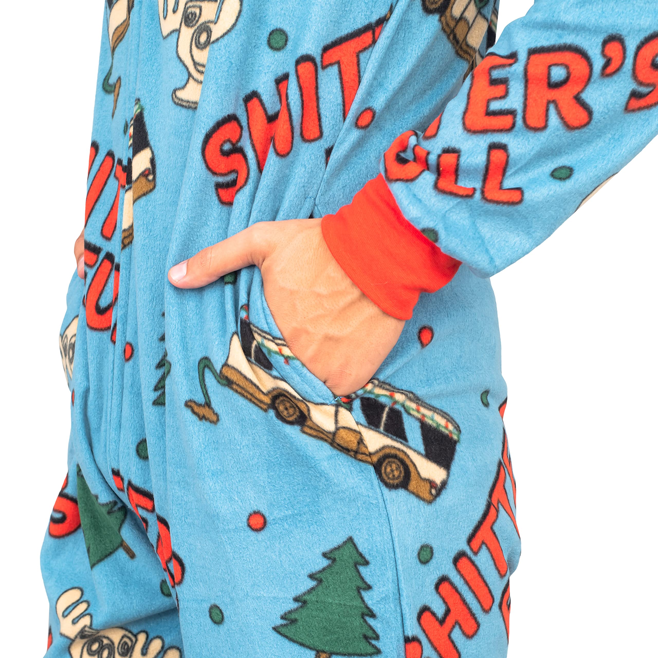 Christmas Vacation Bathroom's Full Pajama Jumpsuit - Image 7