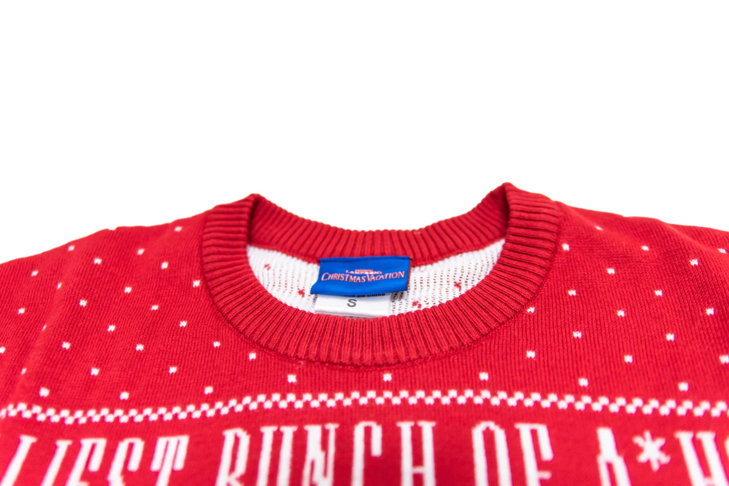 Christmas Vacation Jolliest Bunch of A*Holes Red and Green Ugly Christmas Sweater - Image 8