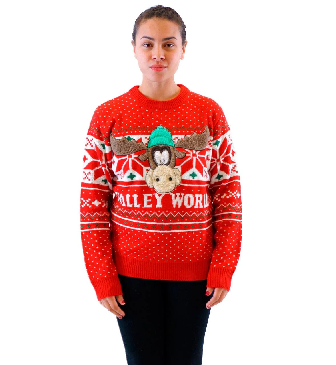 Christmas Vacation Marty Moose Walley World Ugly Sweater - Image 2