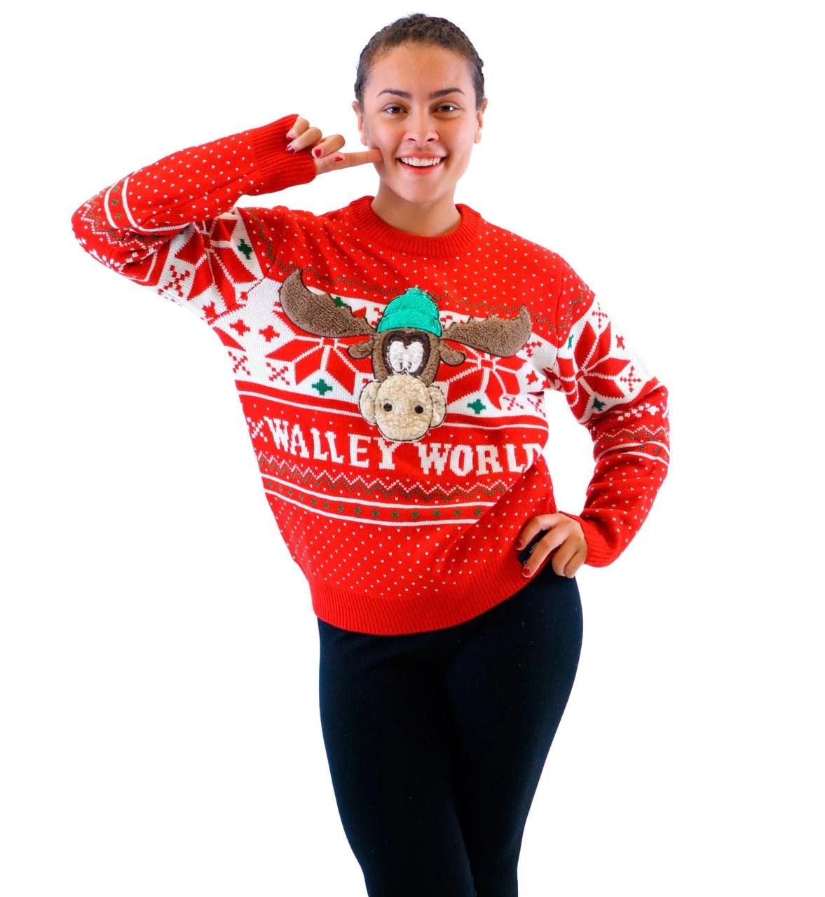 Christmas Vacation Marty Moose Walley World Ugly Sweater - Image 3